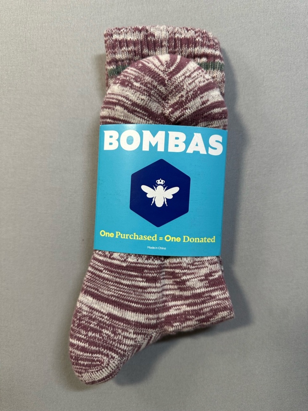 NWT Bombas Midweight Calf/Crew Socks - Medium Womens 8-10.5 / Mens 6-9